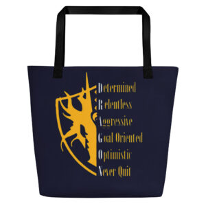 Dragon Large Anagram Tote Bag