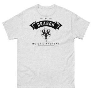 White Unisex classic tee Built Different