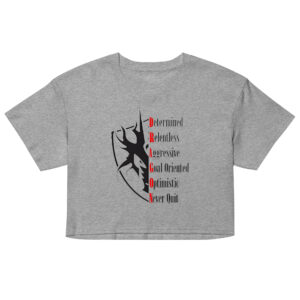 Women’s Anagram White crop top